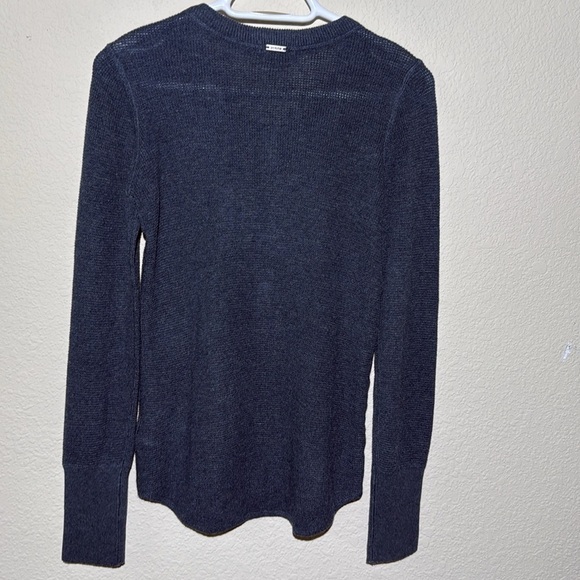 PRANA MILANI HENLEY Merino wool Top Waffle - Picture 3 of 6